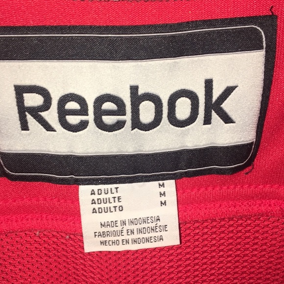 Red Reebok Jersey - Picture 2 of 3